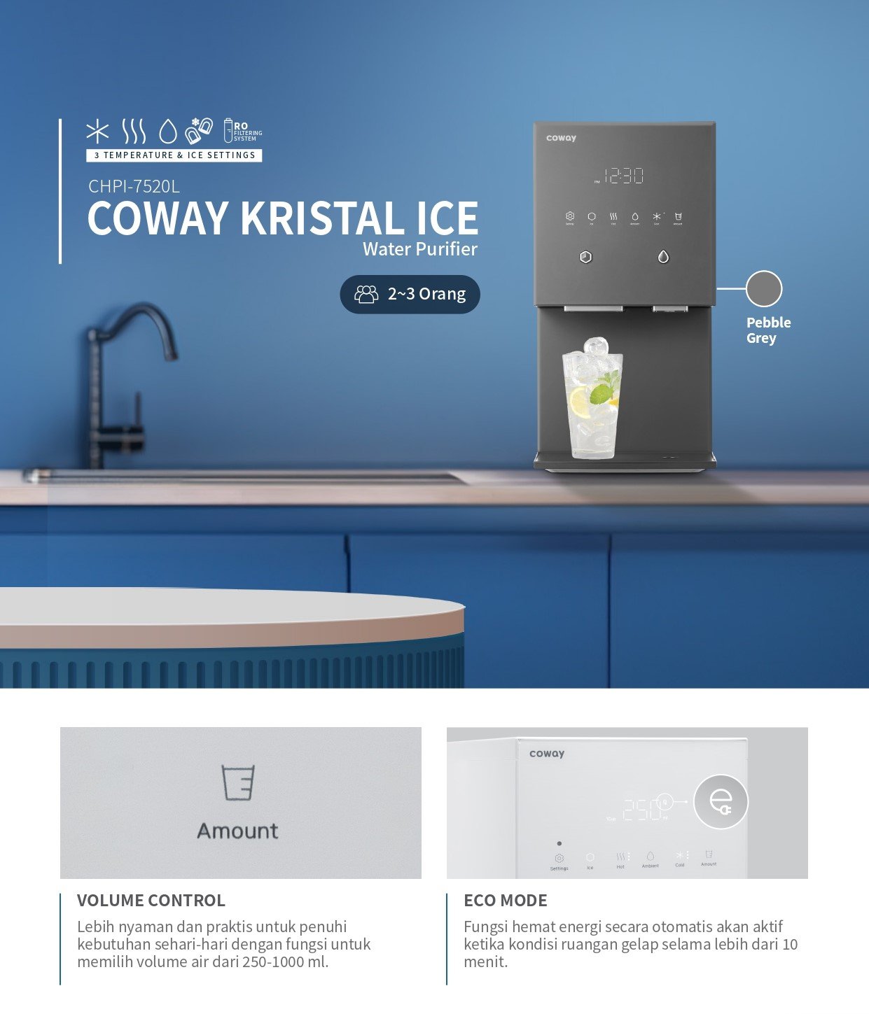 Coway Water Purifier Kristal Ice - Coverse