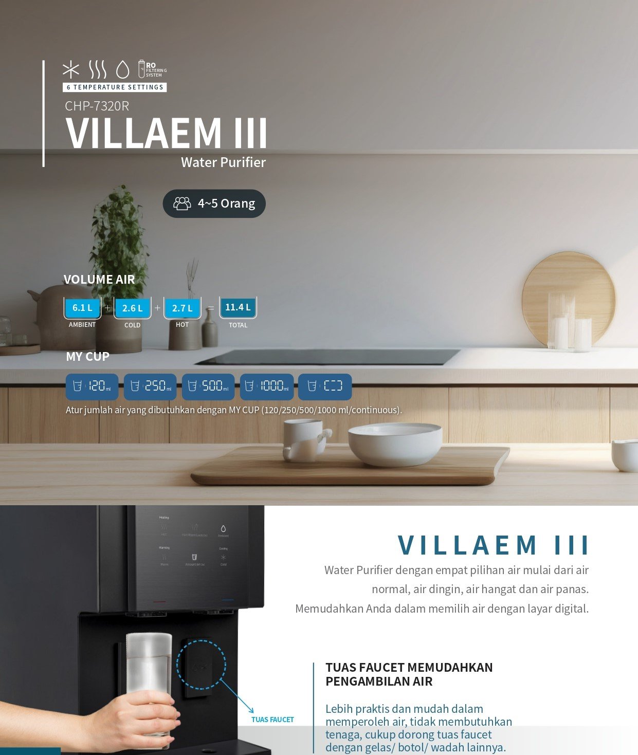Coway Water Purifier Villaeim III - Coverse